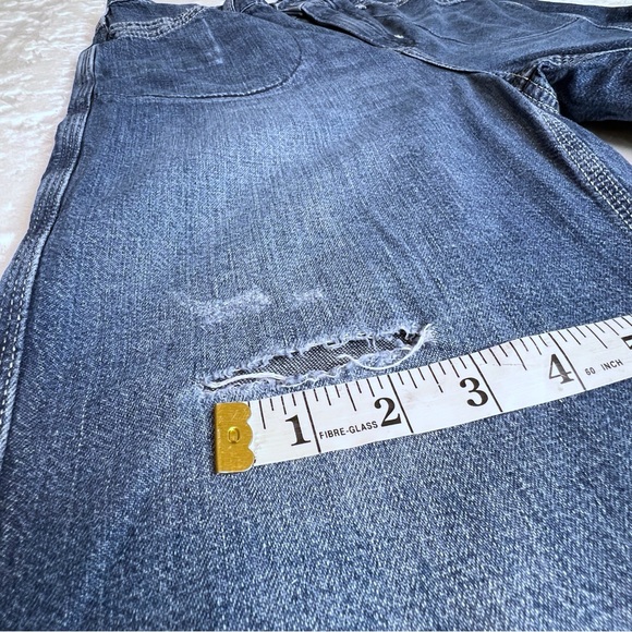 ❌SOLD❌ Free People Chloe Baby Barrel Jeans High Waist Straight Leg Blue Small S - Picture 9 of 17